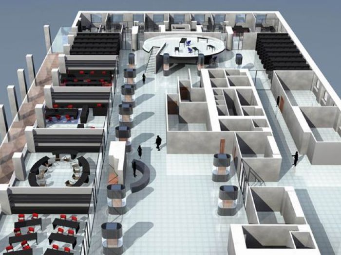 Archisio - Sartogo Architetti Associati - Progetto Biblioteca david lubin presso la sede fao library