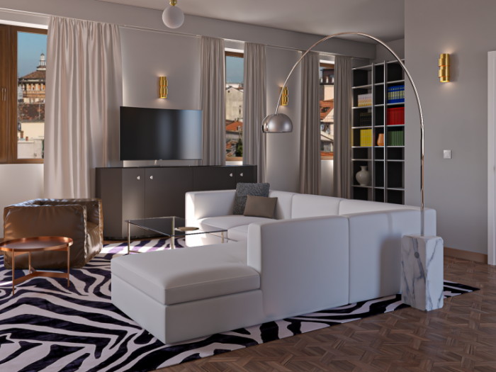 Archisio - Roberta Rosati - Progetto Progetto di organizzazione spazi interni