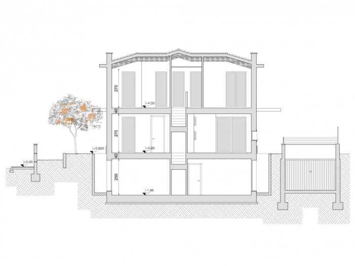 Archisio - Andrea Agostini - Progetto Villa a ponte pietra