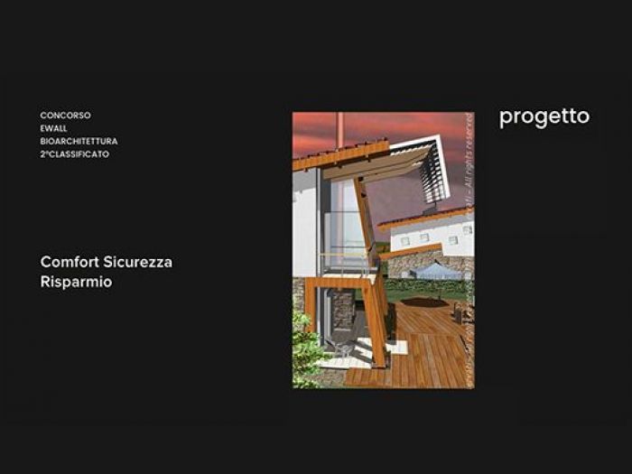Archisio - Mario Mele - Progetto Concorso ewall - bioarchitettura - 2010
