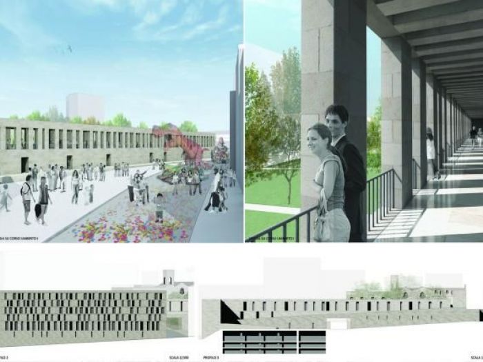 Archisio - Enrica Leonardis - Progetto Riqualificazione delle piazze moro e berlinguer