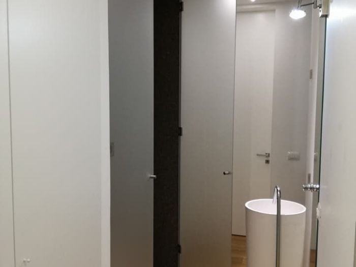 Archisio - Vetreria Flower Glass - Progetto Porte ed ante