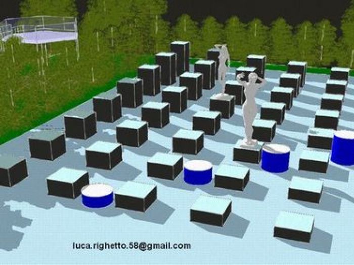 Archisio - Luca Righetto - Progetto Progettazione giardini Outdoor art gallery