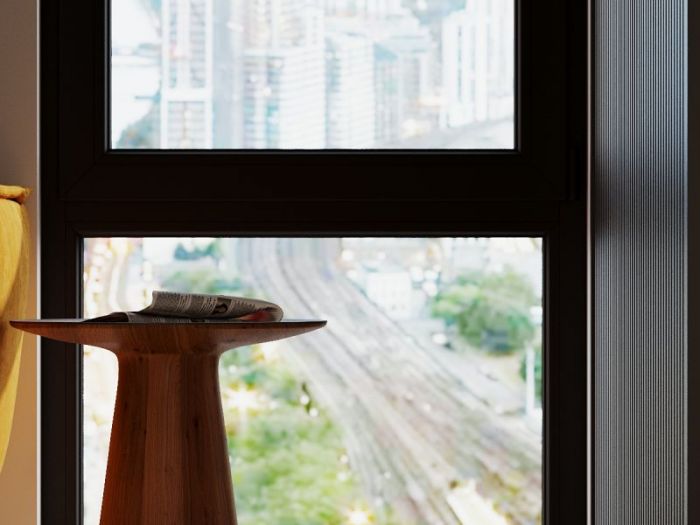 Archisio - Red Head Design - Progetto Cucina con soggiorno