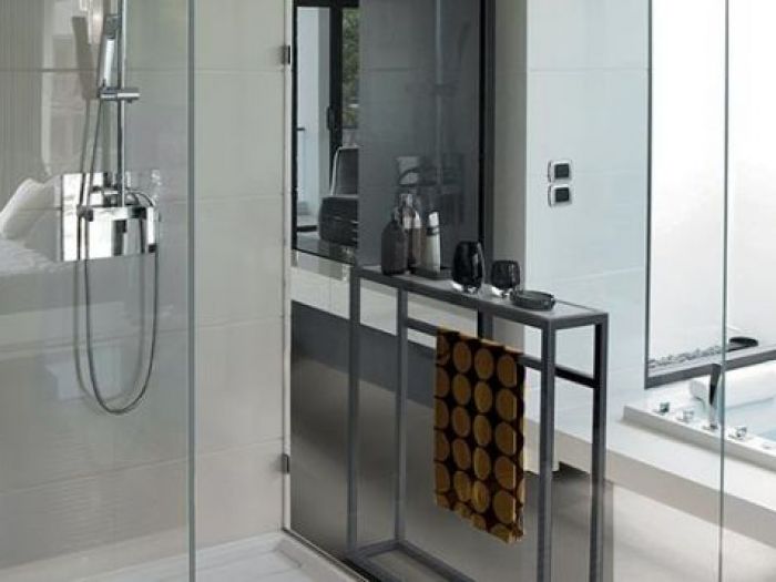 Archisio - Creative Glass Art - Progetto Vetri per box doccia