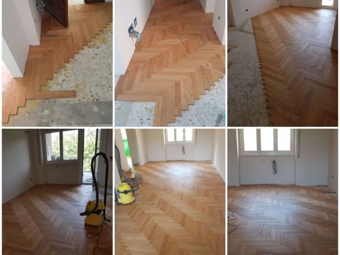 Archisio - Parquettista Roma - Progetto Posa parquet prefinito