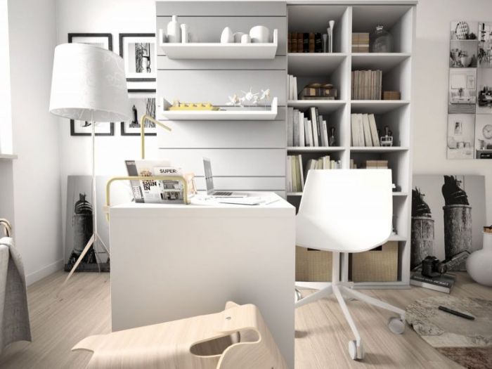 Archisio - Bad - Bottega Di Architettura E Design - Progetto Ipotesi arredo camera da letto