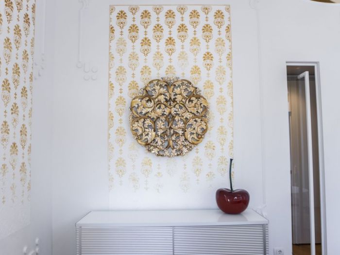 Archisio - Annalisa Alluto - Progetto Intervento di decorazione polimaterica su parete