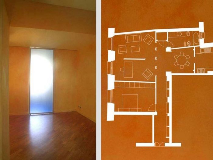 Archisio - Roberto Silvestri - Progetto Bassi costi di ristrutturazione per una scenografia domestica