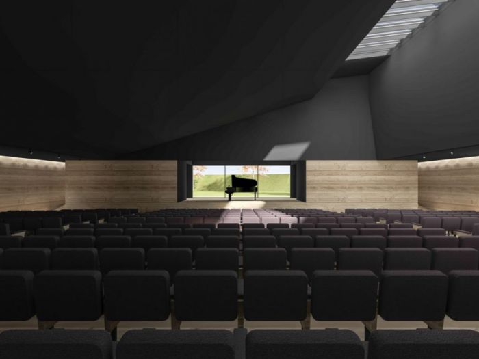 Archisio - Didon Comacchio Architects - Progetto Aula magna temporanea