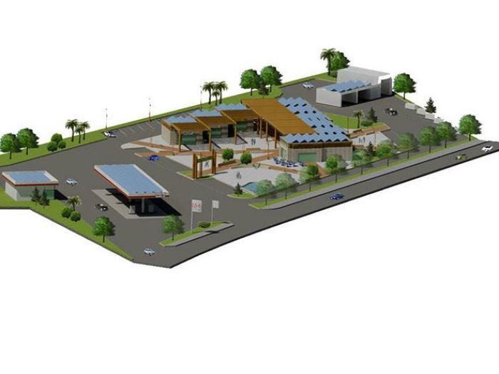 Archisio - Studio Paris Pascucci - Progetto Distributore carburanti