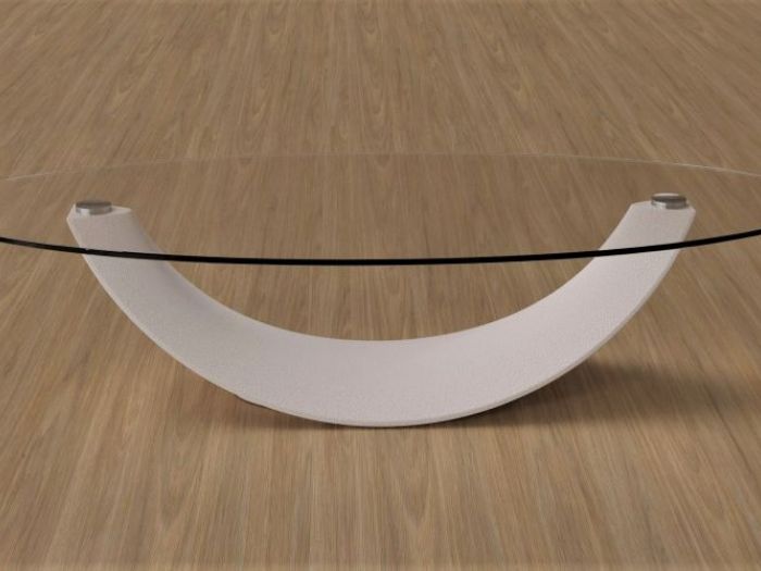 Archisio - Dablec Di Tiziano Moletta - Progetto Tavolino da salotto moderno adone