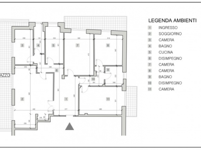 Archisio - Gianluca Ferranti - Progetto Appartamento 140 mq roma
