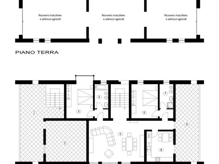 Archisio - Studio Pinelli - Progetto Fabbricato rurale