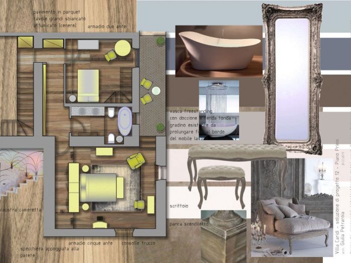 Archisio - Giulia Petraroia - Progetto Ristrutturazione di una villa a montepaone