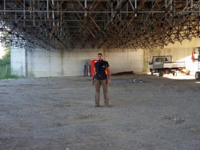 Archisio - Abouel Ponteggi Di Abouel Azm - Progetto Allestimento di ponteggi sospesi di ogni tipo