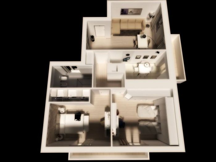 Archisio - Luigi Vasari Interior Design - Progetto Appartamento firenze