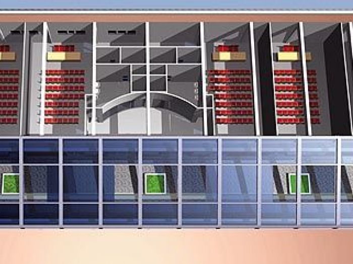 Archisio - Ruggero Lenci - Progetto Spazi polivalenti incubatore bic lazio