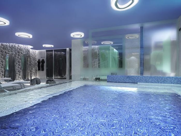 Archisio - Gilles Patrice Arch Todaro - Progetto Centro benessere hotel yachting palace di marina