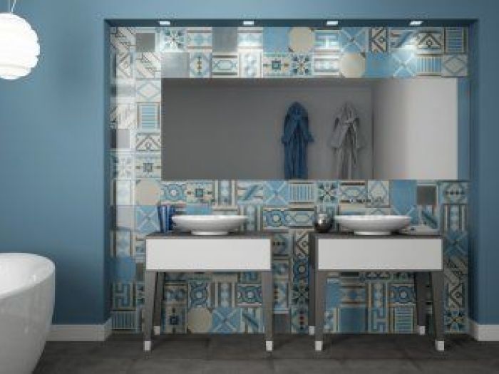 Archisio - Pavimenti Fogazza - Progetto Bagni moderni