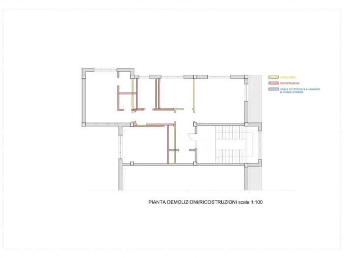 Archisio - Andrea Daguanno - Progetto Ristrutturazione appartamento