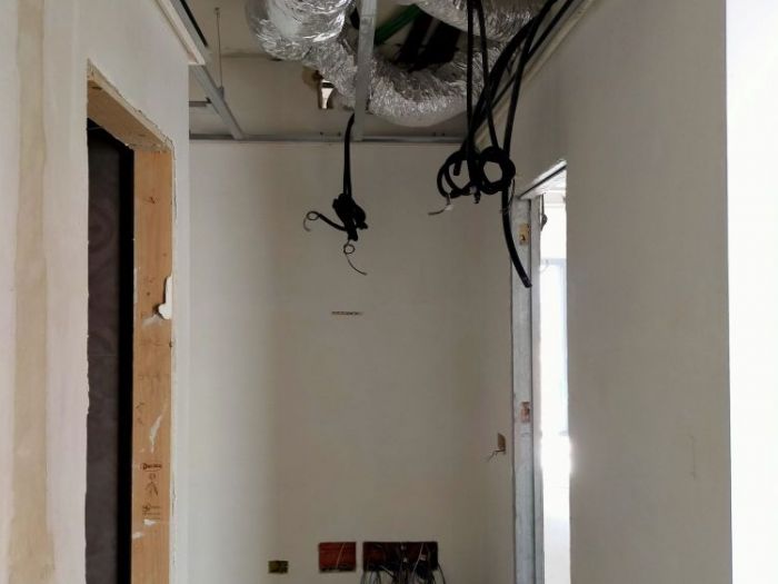 Archisio - Michele Gallo - Progetto Tubazione faretti e strip led sotto al soffitto