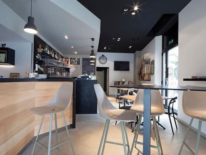 Archisio - Falegnameria Franciacorta Snc - Progetto 3 horeca - arredamento bar