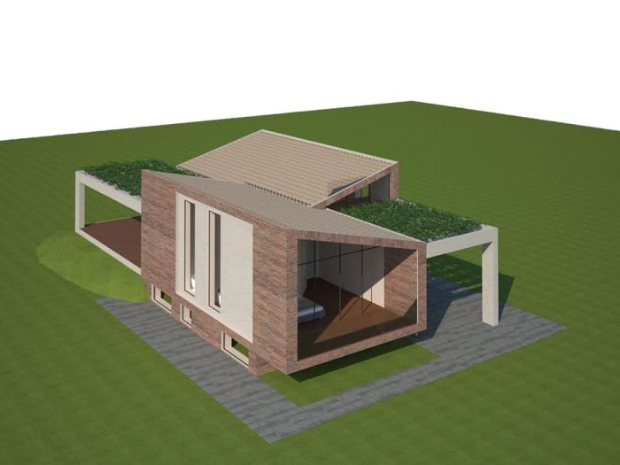 Archisio - Studio Tassi - Progetto Progetto per realizzazione villa unifamiliare in roma