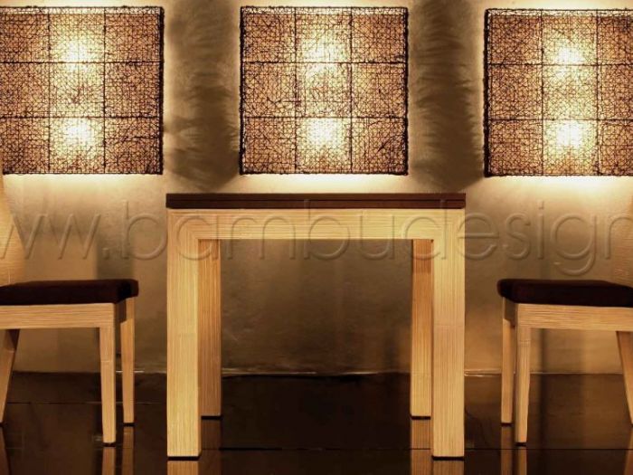 Archisio - Bambu Design - Progetto Tavoli basi tavolo sedie poltroncine
