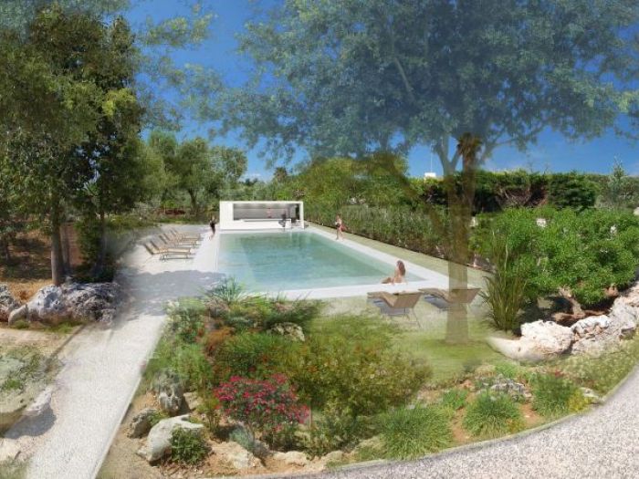 Archisio - Monica Alejandra Mellace - Smn Architetti - Progetto Piscina e sistemazioni esterne