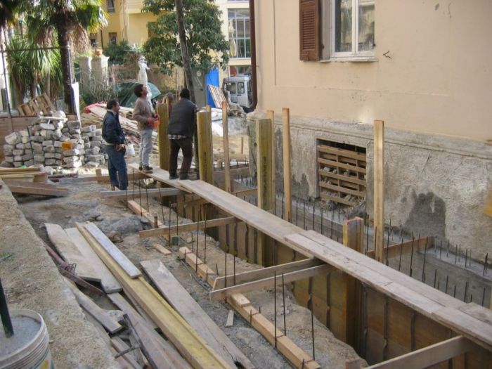 Archisio - Primedil - Progetto Terrazza impermeabilizzazioni scala porticato intercapedine interni