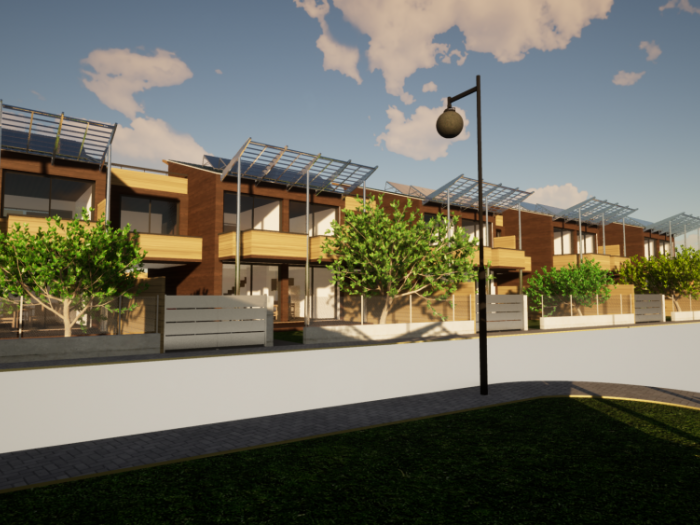 Archisio - Antonio La Malfa - Progetto Progetto villette a schiera