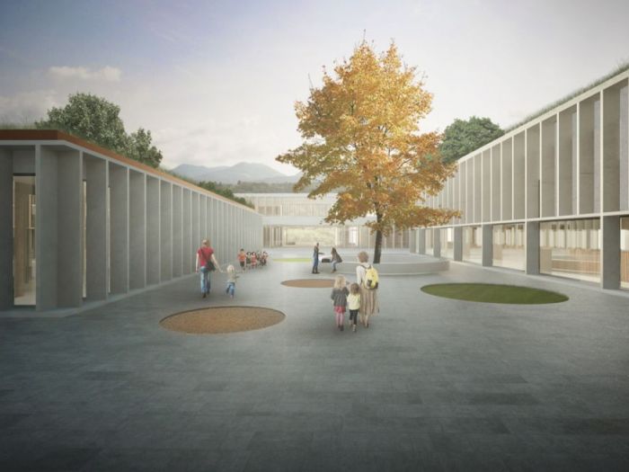 Archisio - Didon Comacchio Architects - Progetto Polo scolastico di mel bl