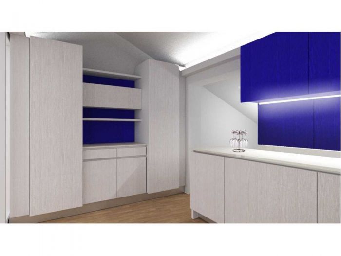 Archisio - Arredamenti Ancona srl - Progetto Ristrutturazione per una piccola mansarda sul mare