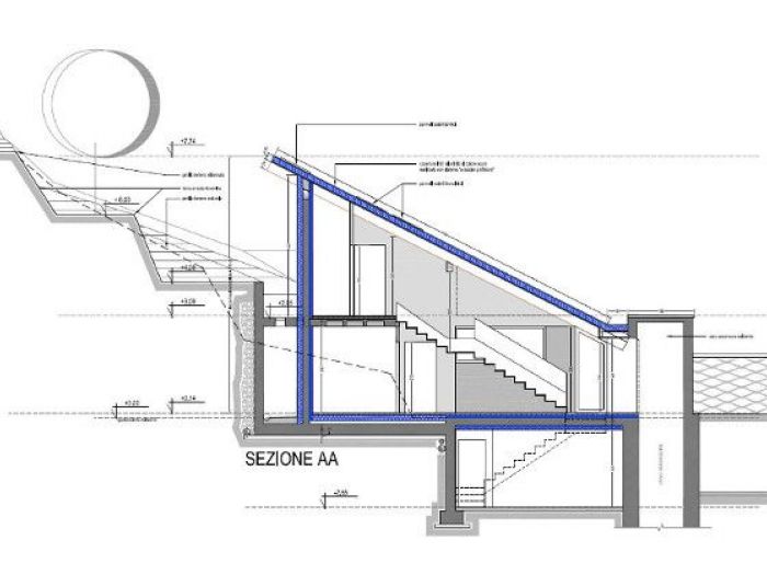Archisio - Michele Ricupero - Ecoarchitettare Studio - Progetto Casa bioclimatica a ad aosta