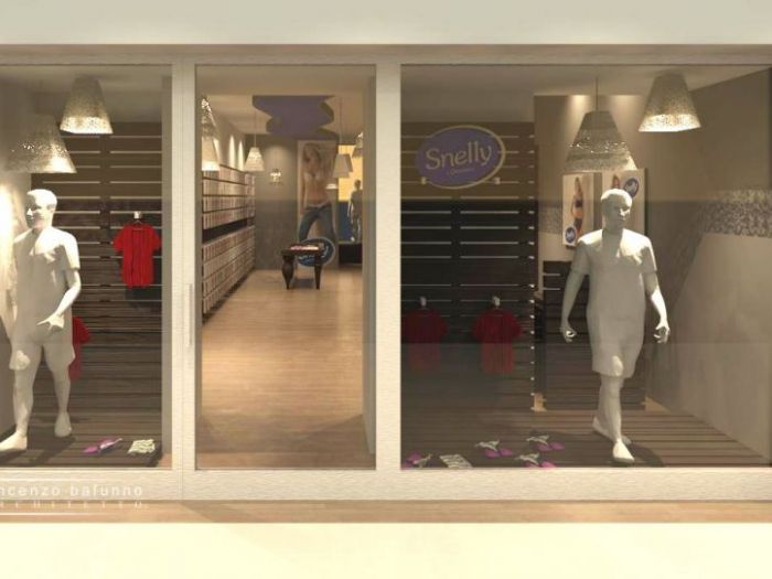 Archisio - Vincenzo Bafunno - Progetto Snelly store surano - lecce
