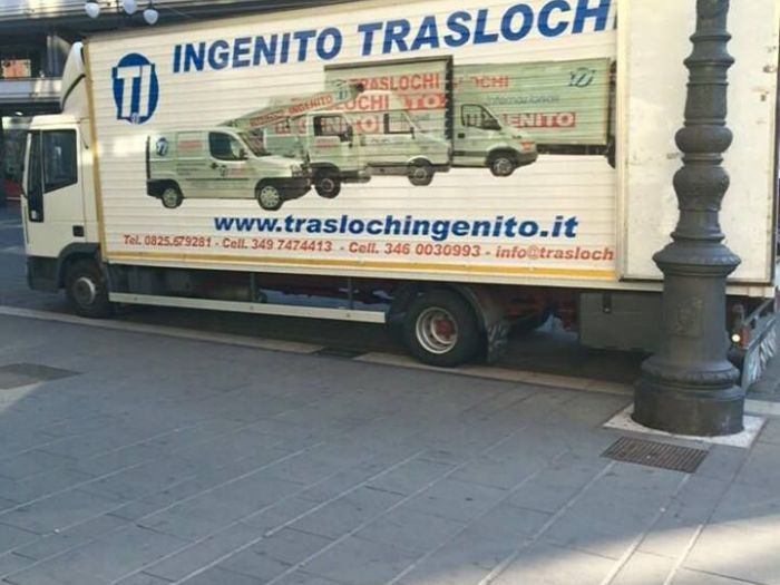 Archisio - Traslochi Ingenito - Progetto I nostri mezzi