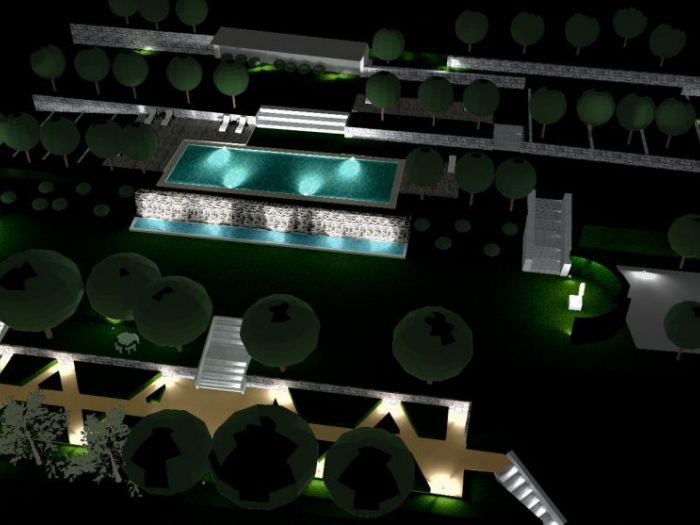 Archisio - Paola Valenti - Progetto Progetto piscina - abitazione privata