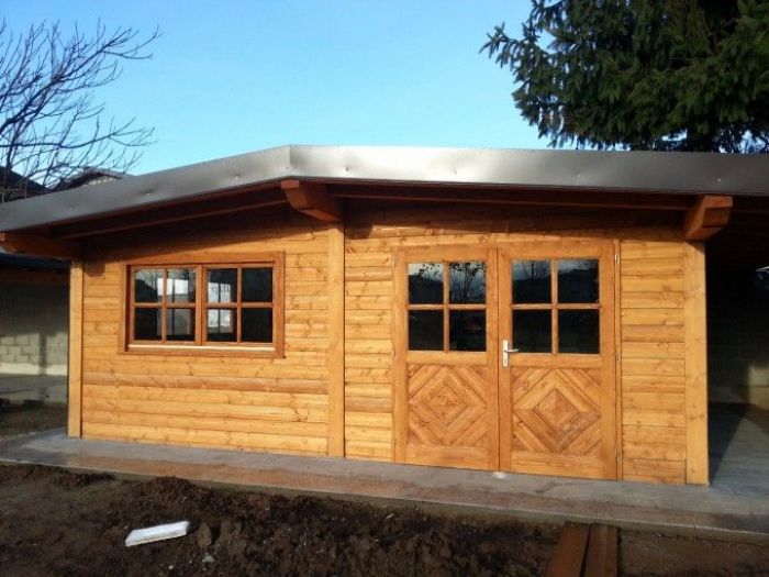 Archisio - Falegnameria Longo - Progetto Casette in legno