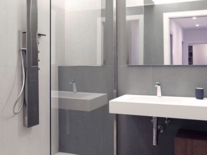 Archisio - Roma Patrizio - Progetto Cucina e bagno roma monteverde 2015