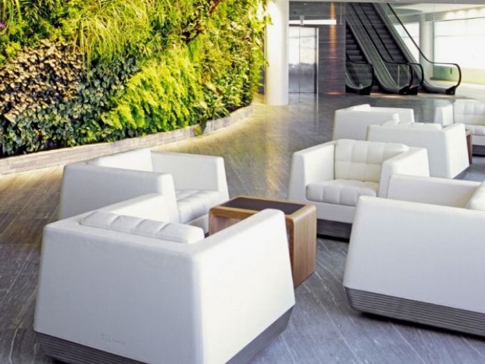 Archisio - Furrer - Progetto Sydney airport qantas first lounge