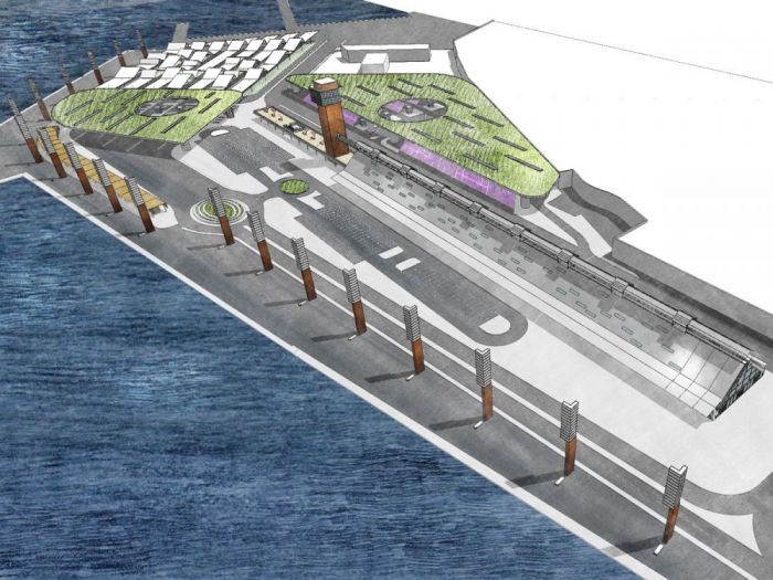 Archisio - Marco Mazzella - Progetto Concorso waterfront