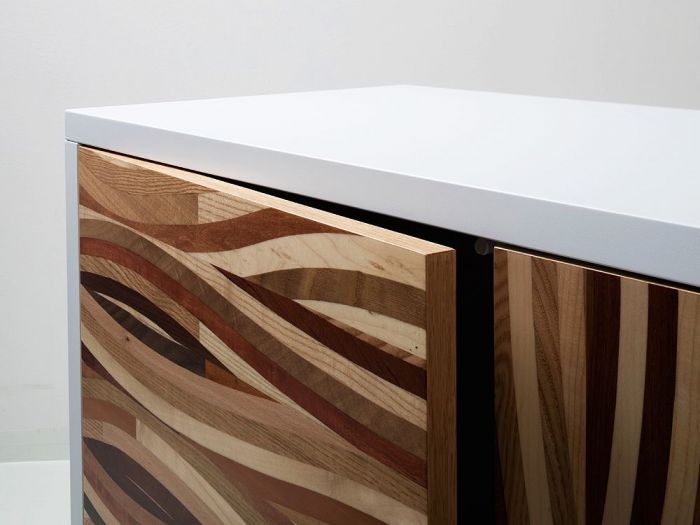 Archisio - Ferrantelli Falegnameria - Progetto Multiessenza credenza