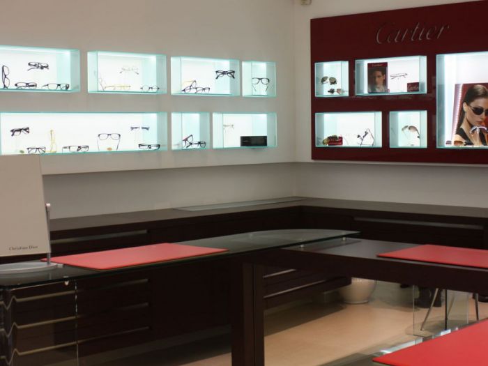 Archisio - Marcello Gennari - Progetto Negozio di ottica a pesaro