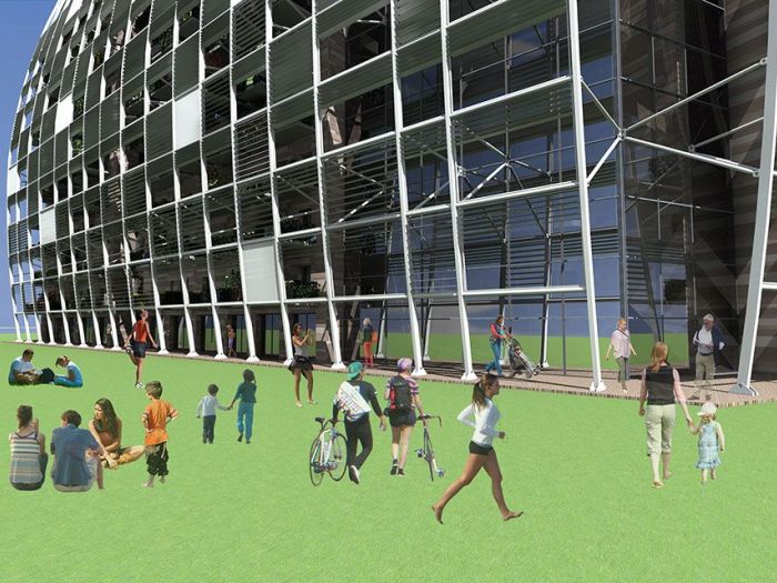 Archisio - Claudio Correale - Progetto Concorso internazionale di progettazione architettonica edifici redisenziali