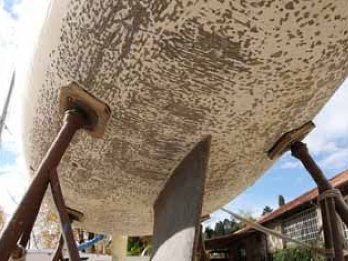 Archisio - Agosta Claudio - Progetto Eco-sabbiature su legnoferro e pietra imbarcazioni