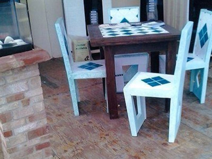 Archisio - King Rivestimenti - Progetto Lavori artistici piscine e tavoli