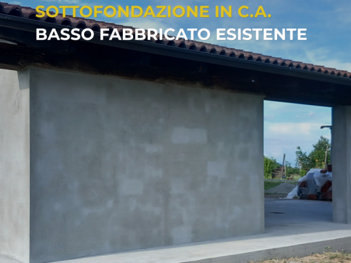 Archisio - Studio Tecnico Associato Ivaldi Carrer - Progetto Opere di consolidamento strutturale di basso fabbricato