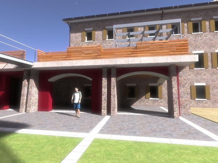 Archisio - Area Progetto - Progetto Ristrutturazione e demolizione parziale di un edificio a destinazione residenziale e vani accessori