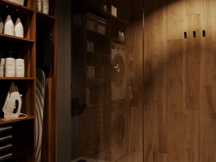 Archisio - Red Head Design - Progetto Lavaggio con doccia